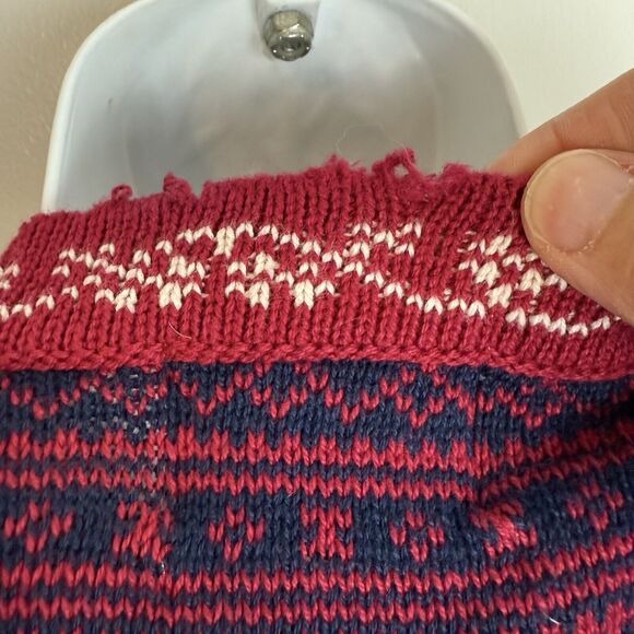 NWT Vintage Lady Pinnacle Nordic Christmas Cardigan Sweater Womens Large - Picture 8 of 14